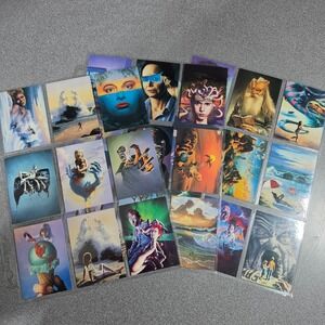 Jim Warren Surrealism Beyond Bizarre‎ Trading Cards Lot 27 1993 Comic Images